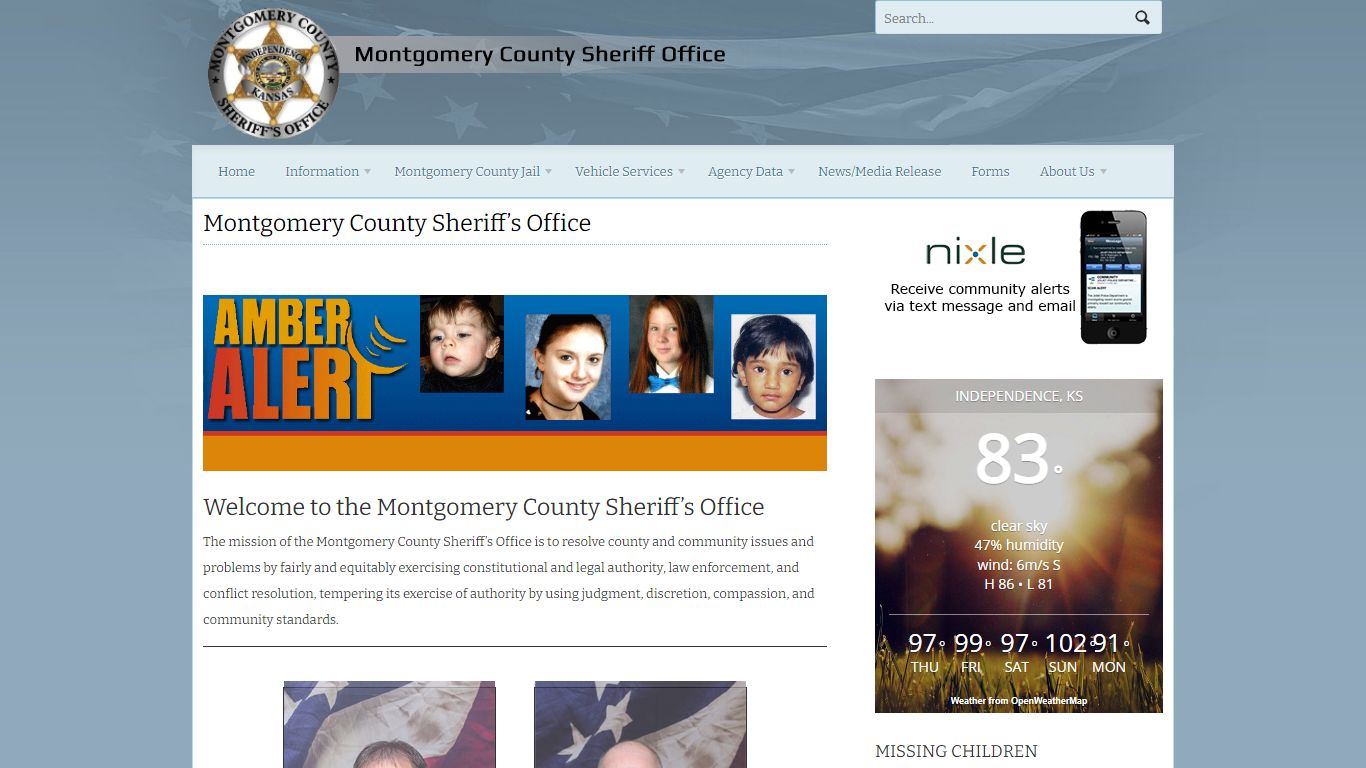 Montgomery County Sheriff's Office Website